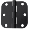 Hollow core Shaker One Panel Prehung Door - Black