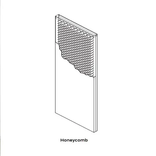 32×80 – 1 Panel Shaker Hollow Machined Door