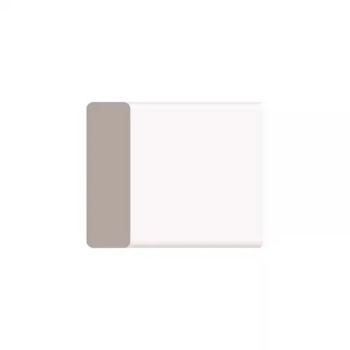 38 In. x 1-14 In. x 7 ft. Primed Finger Jointed Square Door Stop
