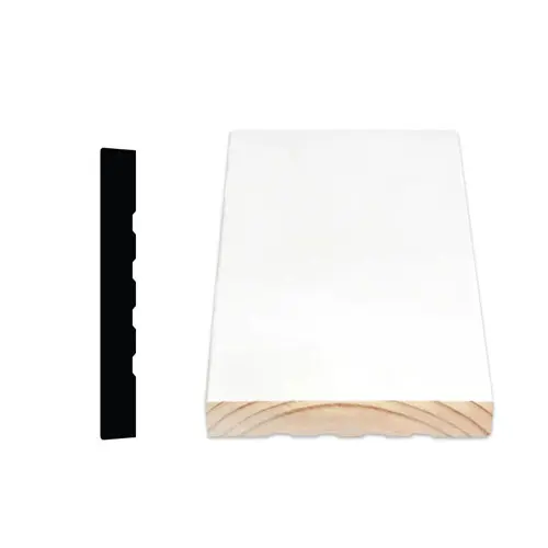 58 In. x 4-58 In. x 8 ft. Primed Finger Jointed Pine Door Jamb