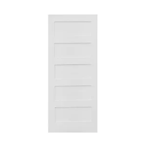 5 Panel Shaker Solid Core Interior Door Slab - five panel solid door