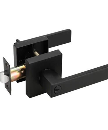 Door Handle Key Lock – Matte Black