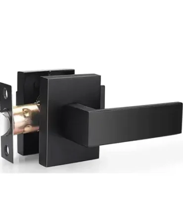 Door Handle Passage – Matte Black