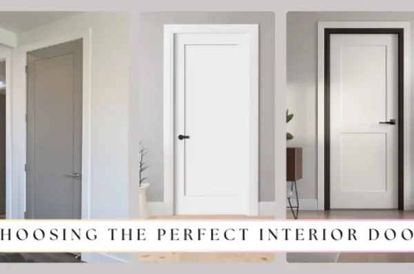 interior doors for your home, slab doors, new doors, shaker doors