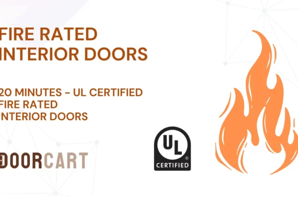 Fire Rated interior doors - 20 minutes fire rated interior doors.