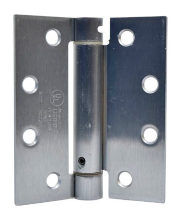 4in X 4½ In Full Mortise Adjustable Spring Hinge Square Corner Stainless Steel
