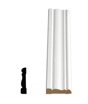 Colonial 1/2-inch x 2 3/4-inch x 84-inch MDF Primed Fibreboard Casing