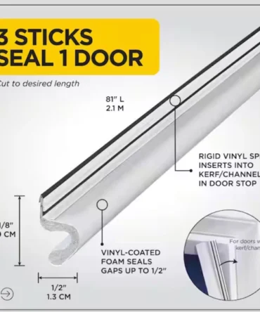 3 sticks seal 1 door
