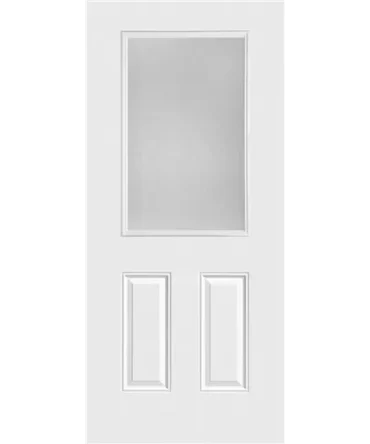 clear glass exterior door - front door - entrance door