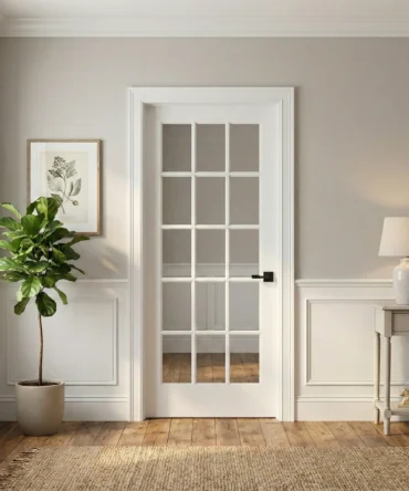 15 lite door with black handle