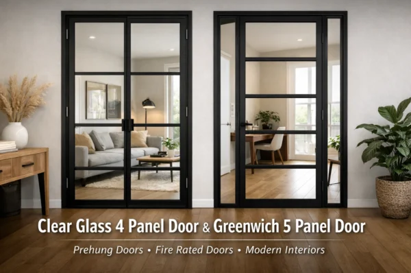 Clear Glass Doors