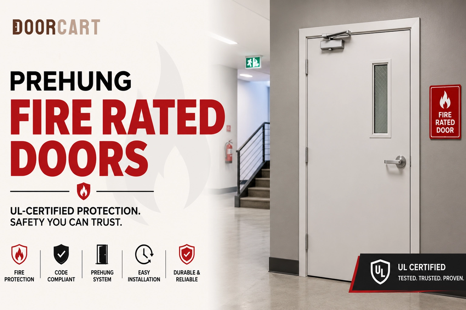 prehung fire rated doors