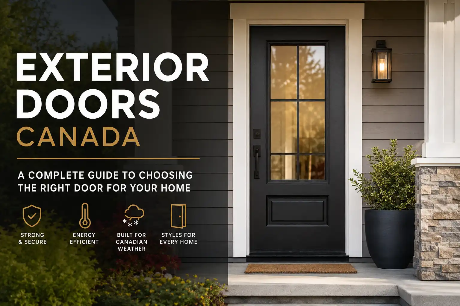 steel exterior doors