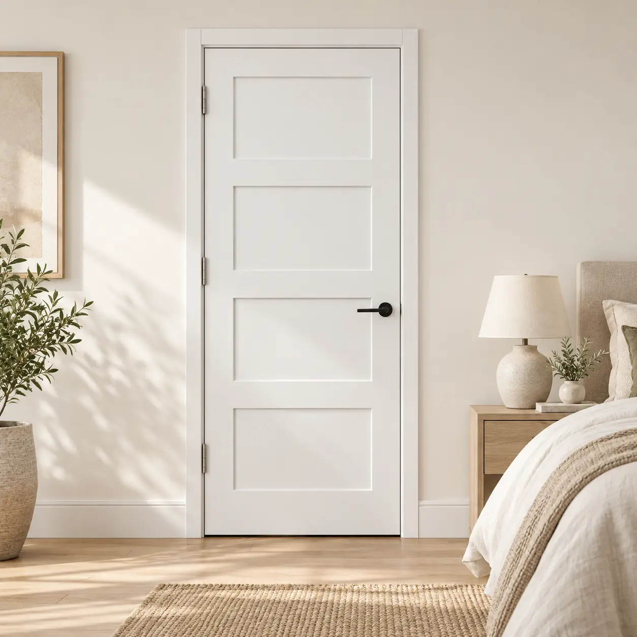 4 panel shaker door - prehung by trimlite