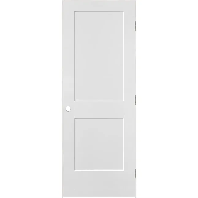 Two Panel Shaker interior door - Fire rated interior door - 20 minutes with 2 self closing hinges.