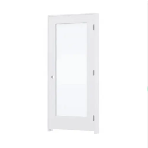 1 Panel Frosted Glass Prehung Door - Image 4