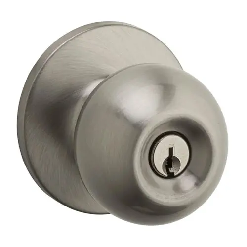 Door Handle Key Lock – Satin Nickel