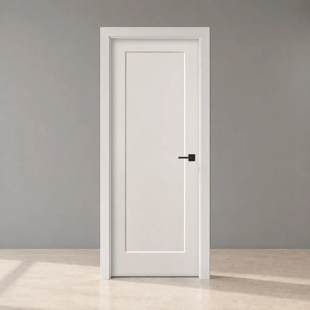 One Panel Shaker Solid Core Door