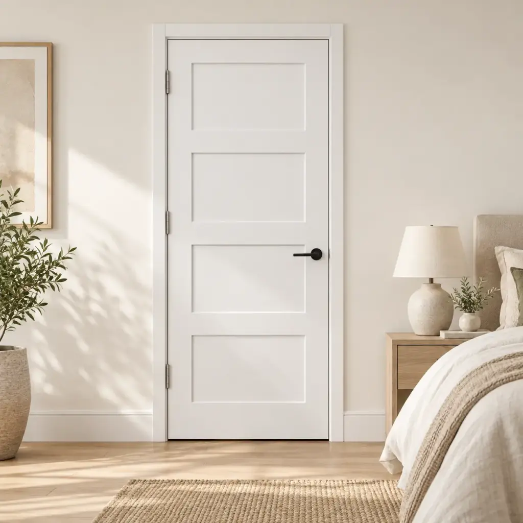 4 panel shaker door - prehung by trimlite